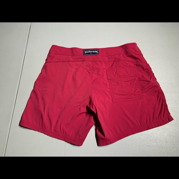 Vilebrequin Swim Trunks Board Shorts Pink Lined Men's XL 34" Waist - Picture 6 of 6
